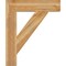 Ekena Millwork Traditional Block Rough Sawn Bracket, Western Red Cedar, 6"W x 30"D x 36"H BKT06X30X36TRA05RWR - alternate 2